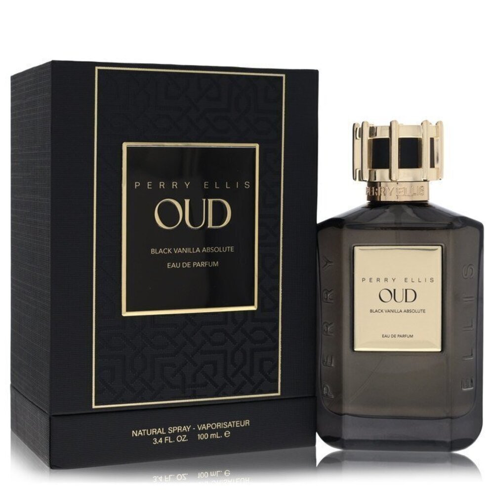 Perry Ellis Oud Black Vanilla Absolute by Perry Ellis Eau De Parfum Spray 3.4 oz